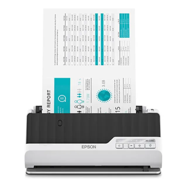 Epson Ds-c490 Escáner De Documentos De Escritorio Compacto