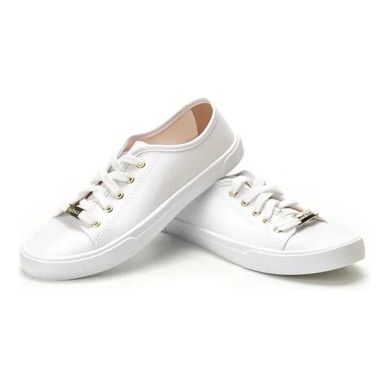 Zapatillas Blancas Mujer Moleca 5296-510-7800