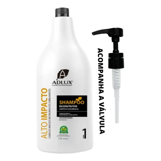 Alto Impacto Shampoo Reconstrutor 2,5 Litros