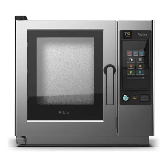 Forno Industrial Elétrico Combinado Tsi Brave 220v Prática