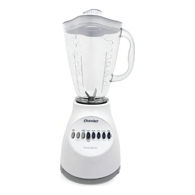 Licuadora Oster 6662-13 1.5 L blanca con vaso de plástico 127V