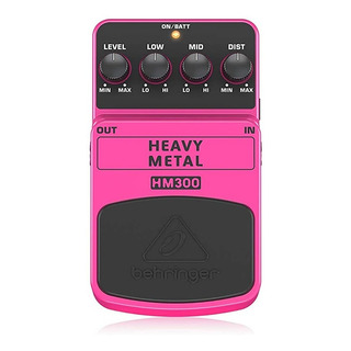 Pedal De Efectos Behringer Hm300 Distorsión Heavy Metal Pedal De Efectos Behringer Hm300 Distorsión Heavy Metal
