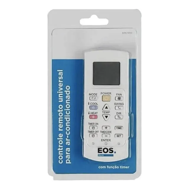 Controle Remoto Universal P/ Ar Condicionado Split - Eos Ful