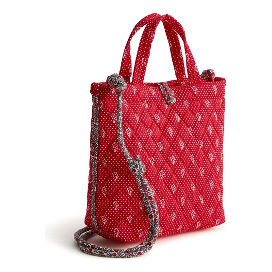 Vera Bradley Mini Bolso Original De Algodón Para Mujer,