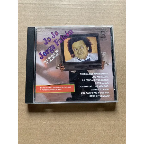 Jo Jo Jorge Falcón Prohibido En Televisión Cd