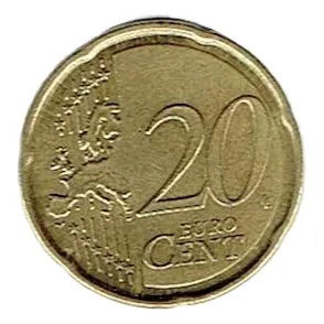 Moneda De Luxemburgo, 20 Centavos De Euro, 2007. Jp