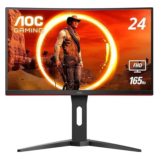 Aoc C24g1a 24  Monitor Curvo Gaming