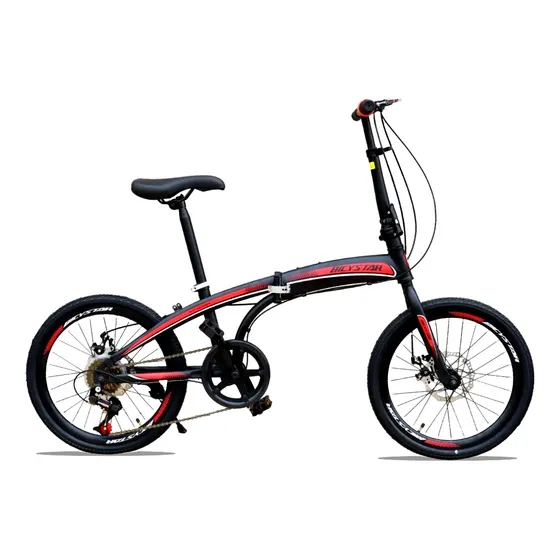 Bicicleta Plegable Newbike 20  7 Velocidades Disco
