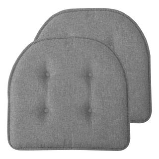 Sweet Home Collection Chair Cushion Memory Foam Pads Tufted Sweet Home Collection Chair Cushion Memory Foam Pads Tufted