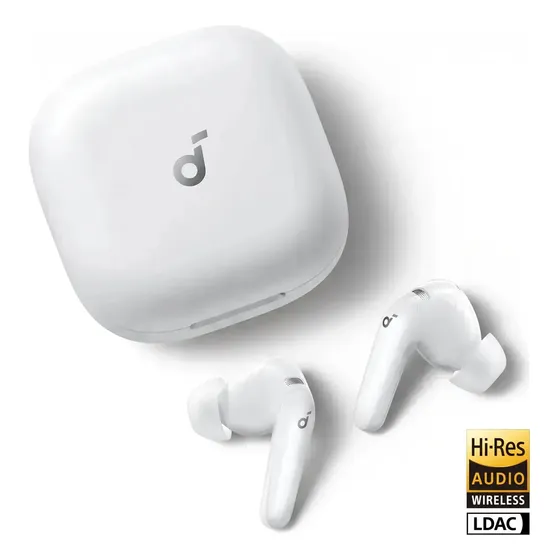 Auriculares Inalámbricos Anker soundcore P31i, Cancelación de Ruido Adaptativa en Tiempo Real, Sonido de Alta Resolución, 50H de Reproducción, Audio Espacial, IP55