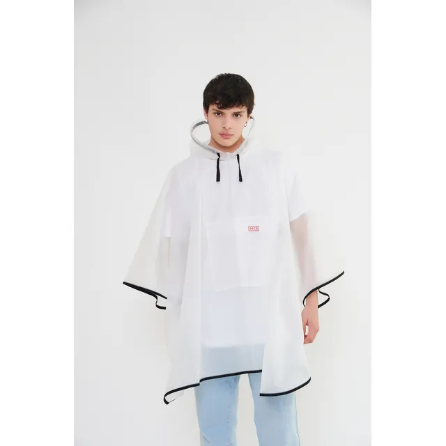 Capa De Lluvia Impermeable Unisex Tipo Poncho