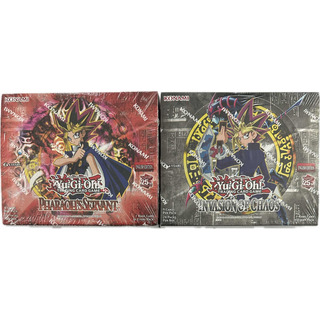Yugioh Invasión Of Chaos & Pharaohs Servant Cajas 24 Sobres Yugioh Invasión Of Chaos & Pharaohs Servant Cajas 24 Sobres
