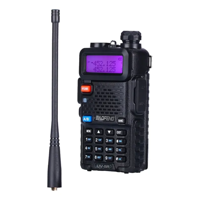 Baofeng Uv-5r Uhf Vhf Walkie Talkie Radio Negro Para Taxis
