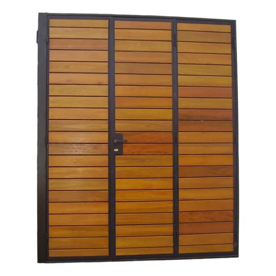 Postigones En Madera Curada Y Marco De Caño Rectangular