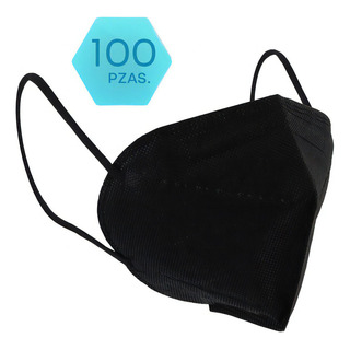 Cubrebocas Kn95 Negro Mascarilla Sanwo Certificado 100 Pzas Cubrebocas Kn95 Negro Mascarilla Sanwo Certificado 100 Pzas