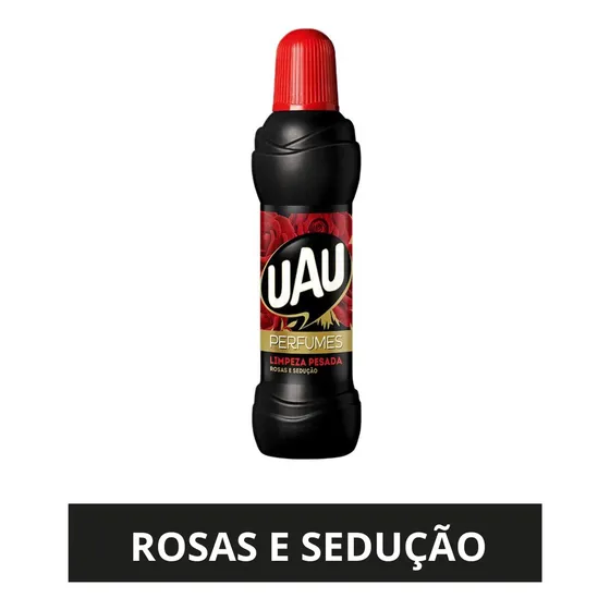 Limpeza Pesada Rosas E Sedução Garrafa 500ml Uau