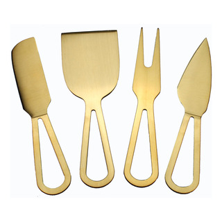Juego De 4 Cuchillos Para Queso Prodyne, Acero Inoxidable Ch Juego De 4 Cuchillos Para Queso Prodyne, Acero Inoxidable Ch