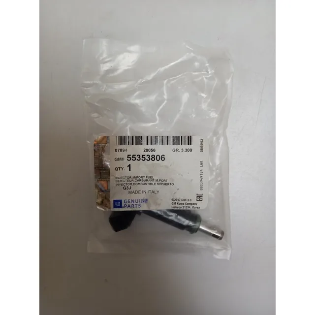 Inyector Combustible Cruze 55353806