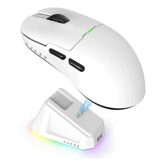 Mouse Gamer Ajazz Aj159 Pro Inalambrico Con Base Carga