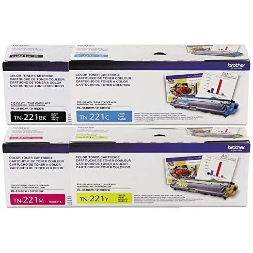 Brother Mfc-9340cdw 4-color Set Cartucho De Tóner