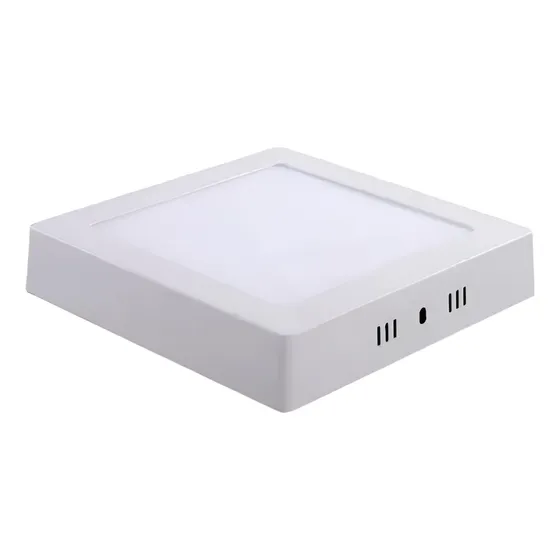 Lampara Led Panel 12w Cuadrada Luz Blanca Superficial