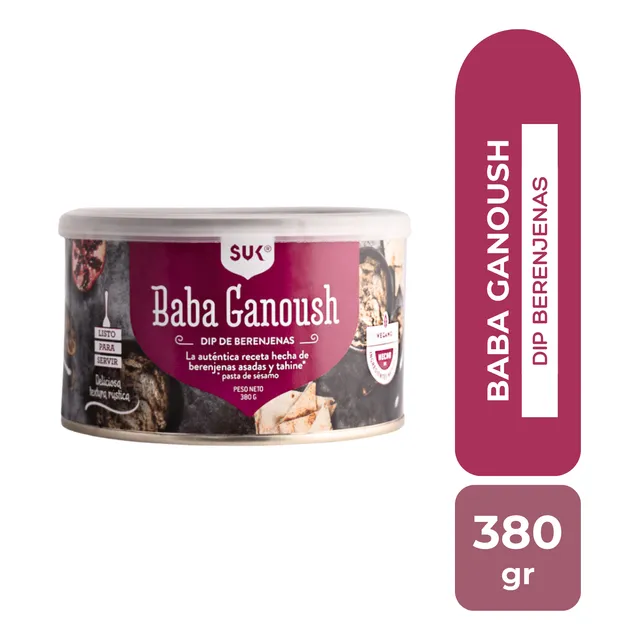 Dip De Berenjenas - Baba Ganoush 380 Gr Suk
