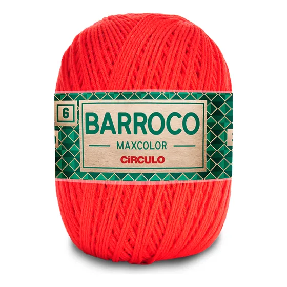 Barbante Barroco Maxcolor Fio 6 200g 226m - Escolha Sua Cor