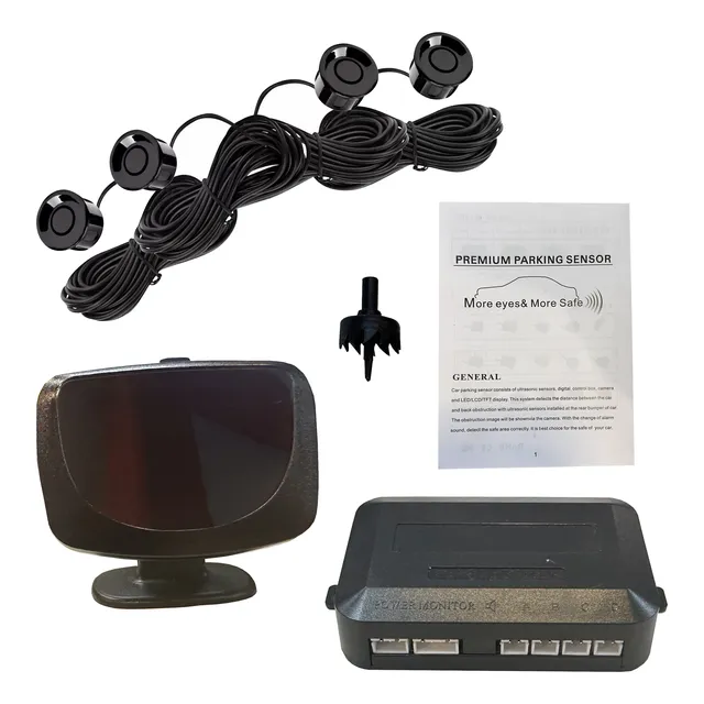 Sensor De Estacionamiento Sistema De Monitor De Radar Invers