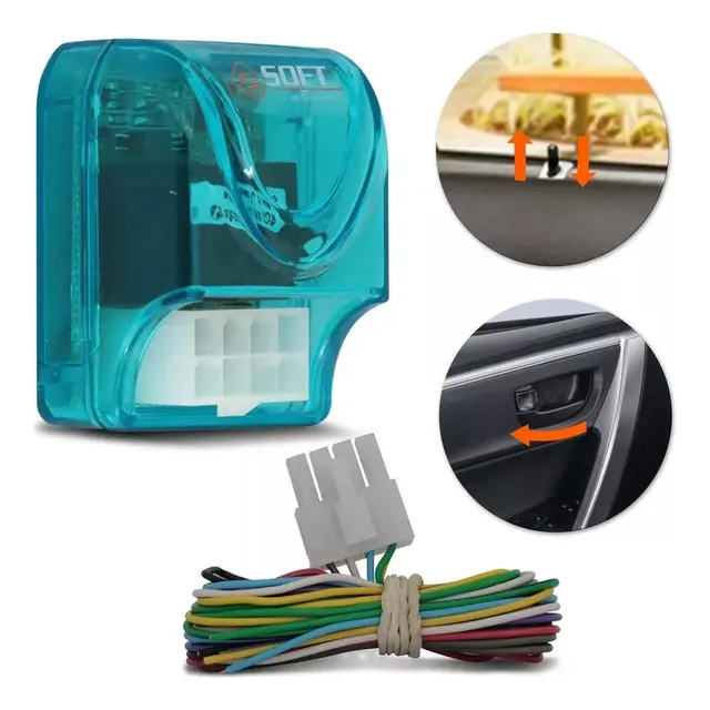 Modulo Trava Eletrica Soft Tk30 Speed E Auto Lock Universal 