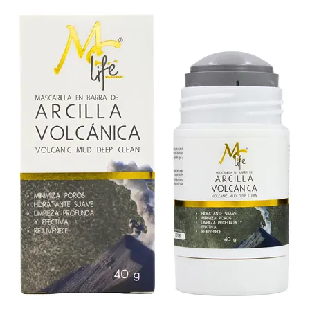 Cuidado Facial Mascarilla En Barra Arcilla Volcánica Mc Life Todo Tipo De Piel Cuidado Facial Mascarilla En Barra Arcilla Volcánica Mc Life Todo Tipo De Piel