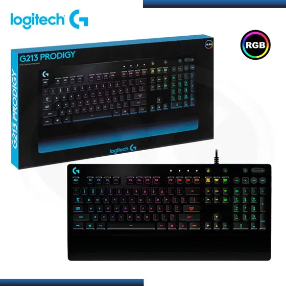 Teclado Logitech G213 Prodigy Mecánico Gaming Rgb Alambrico