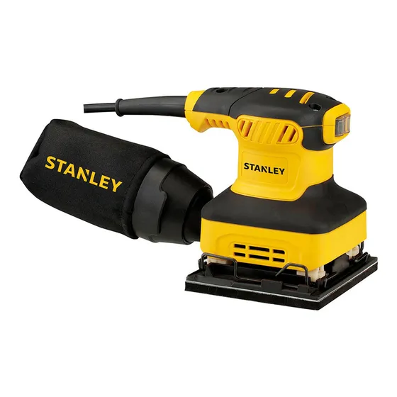 Lijadora Orbital 240w Stanley Ss24-b2c Color Amarillo