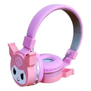 Audífonos De Kuromi De Diadema Bluetooth Manos Libres Audífonos De Kuromi De Diadema Bluetooth Manos Libres
