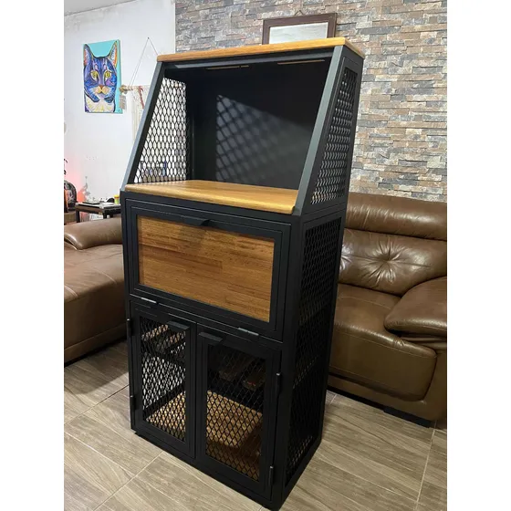 Bar En Hierro Y Madera (fabricamos A Medida )