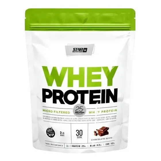 Whey Protein 2 Lb Polvo Star Nutrition Doypack Suero