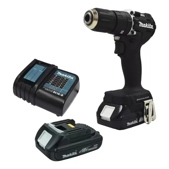 Taladro Percutor 13mm 18v Lxt Brushless Makita Dhp487yx2b