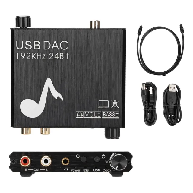 Conversores De Audio Digital A Analógico Adaptadores Usb Dac