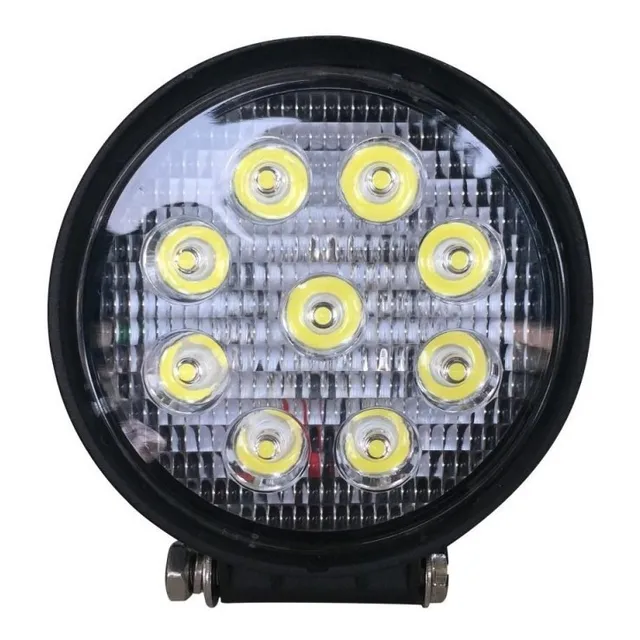Faro Pirata Redondo 9 Led 9-32v