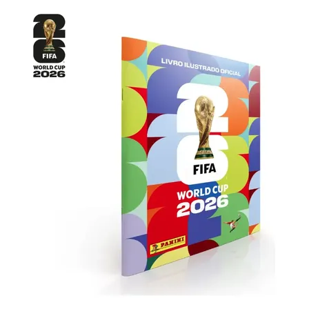 Álbum Copa Do Mundo Fifa 2026 Capa Mole Envio Rapido Greycom