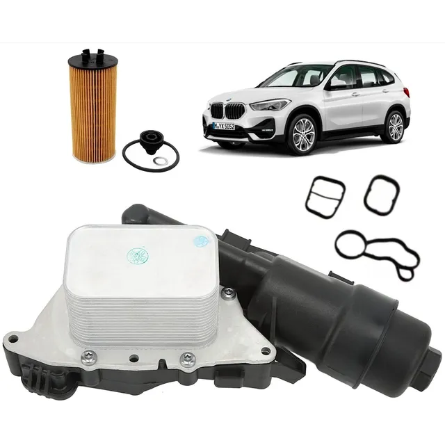 Suporte Filtro Oleo Trocador Calor Bmw X1 F48 2016 A 2021