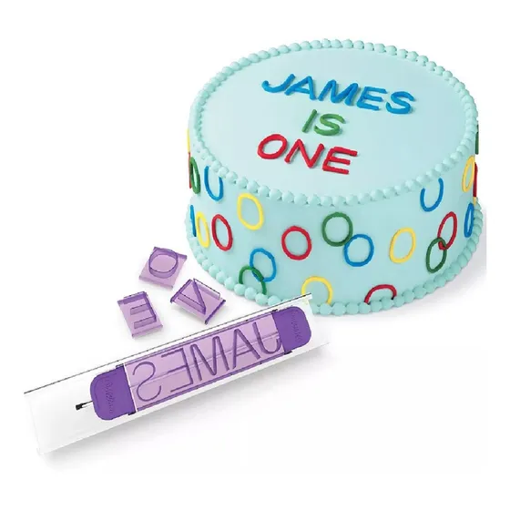 Moldes Letras Decoración Pasteles Fondant Galletas 88 Piezas