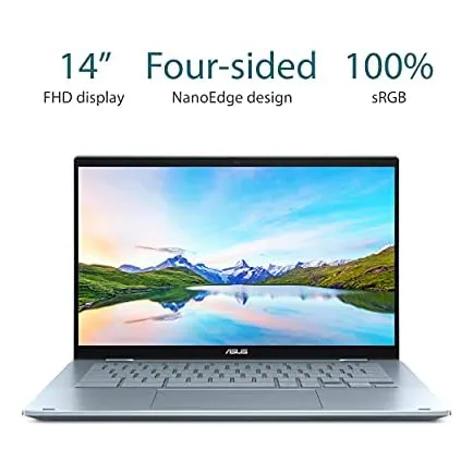 Laptop Asus Chromebook Enterprise Flip Cx5, 14 Touchscreen