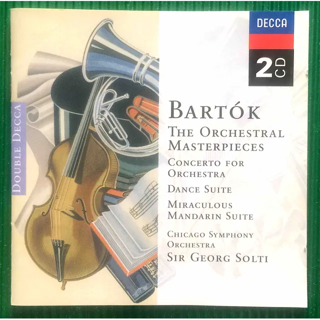 Disco Compacto Doble Béla Bartók The Orchestral Masterpieces