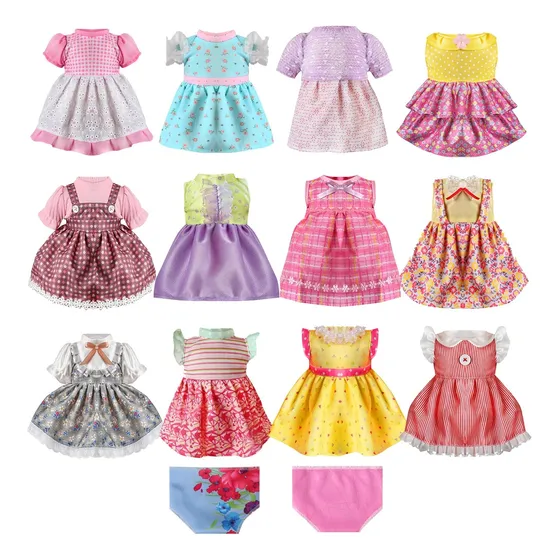 Ropa Y Accesorios Para Muñecas Alive Baby Doll, 12 Juegos Pa