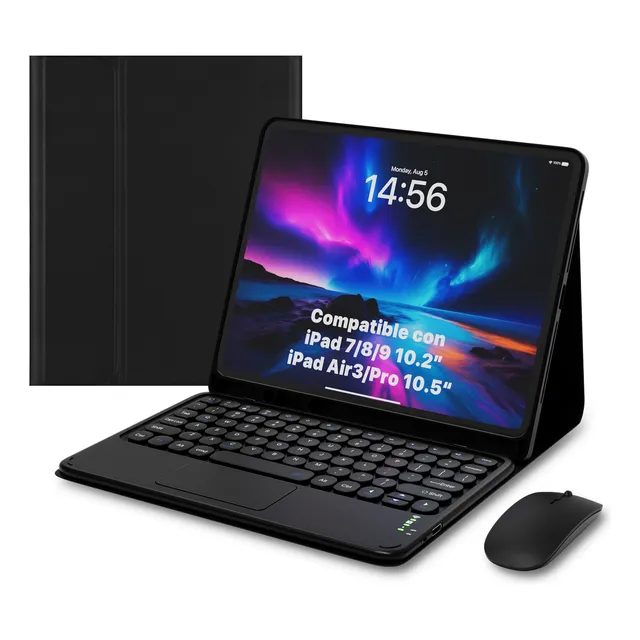 Funda Teclado Inalámbrico Para iPad 7/8/9 De 10,2 