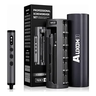 Parafusadeira Elétrica Precisão 78 Em 1 S2 Usb-c Auxom Preto 50hz / 60hz