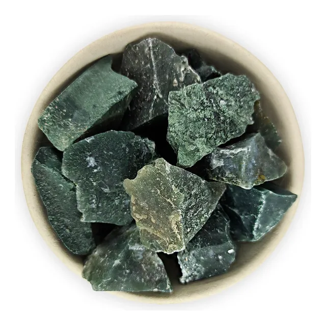 Piedra Jaspe Verde Bruto X 1 U. - Pacha Kuyuy