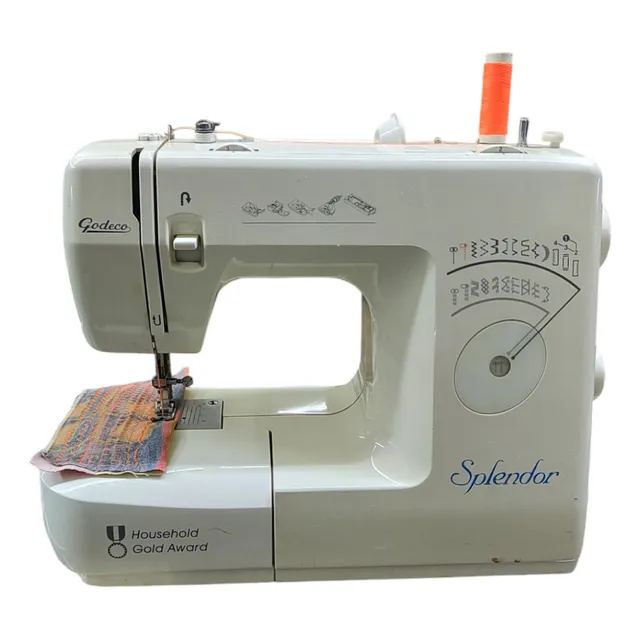 Godeco Splendor Máquina De Coser Familiar Con Garantía Blanco
