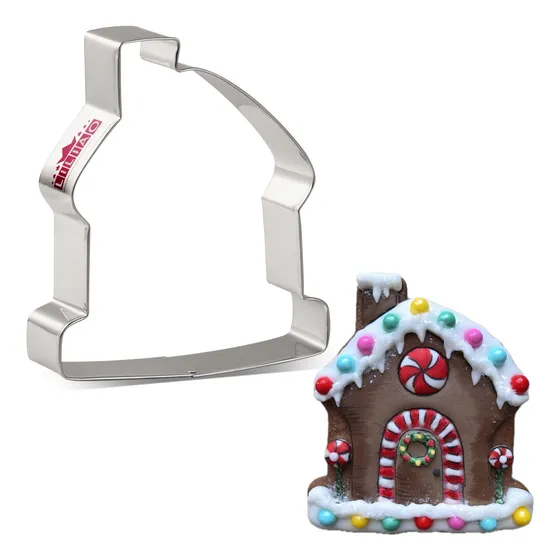 Liliao Cortador Galleta Casa Jengibre 3.94  Acero Inoxidable