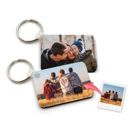 Llaveros Personalizados Rectangulares Mdf Empresas Fotos